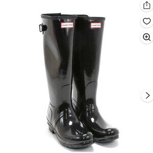 Hunter Women's Original Tall Gloss Rain Boots – Classic & Durable